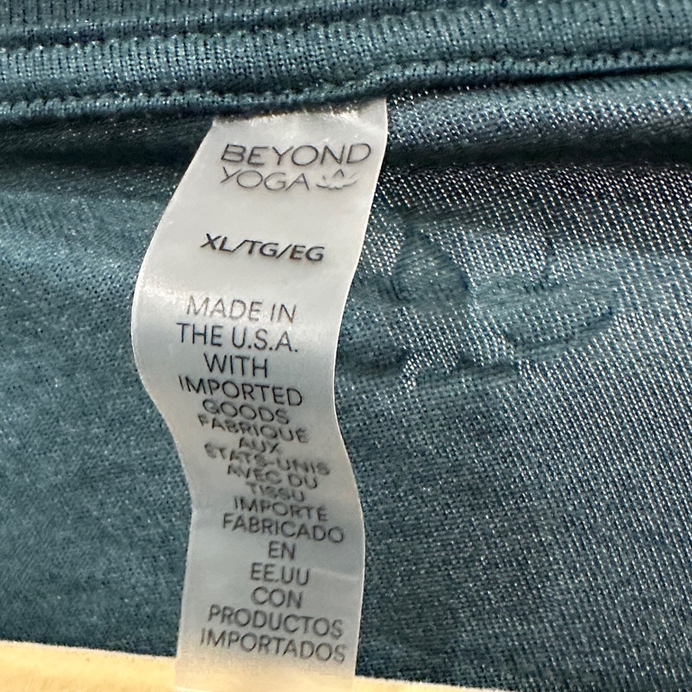 Beyond Yoga Blue Top